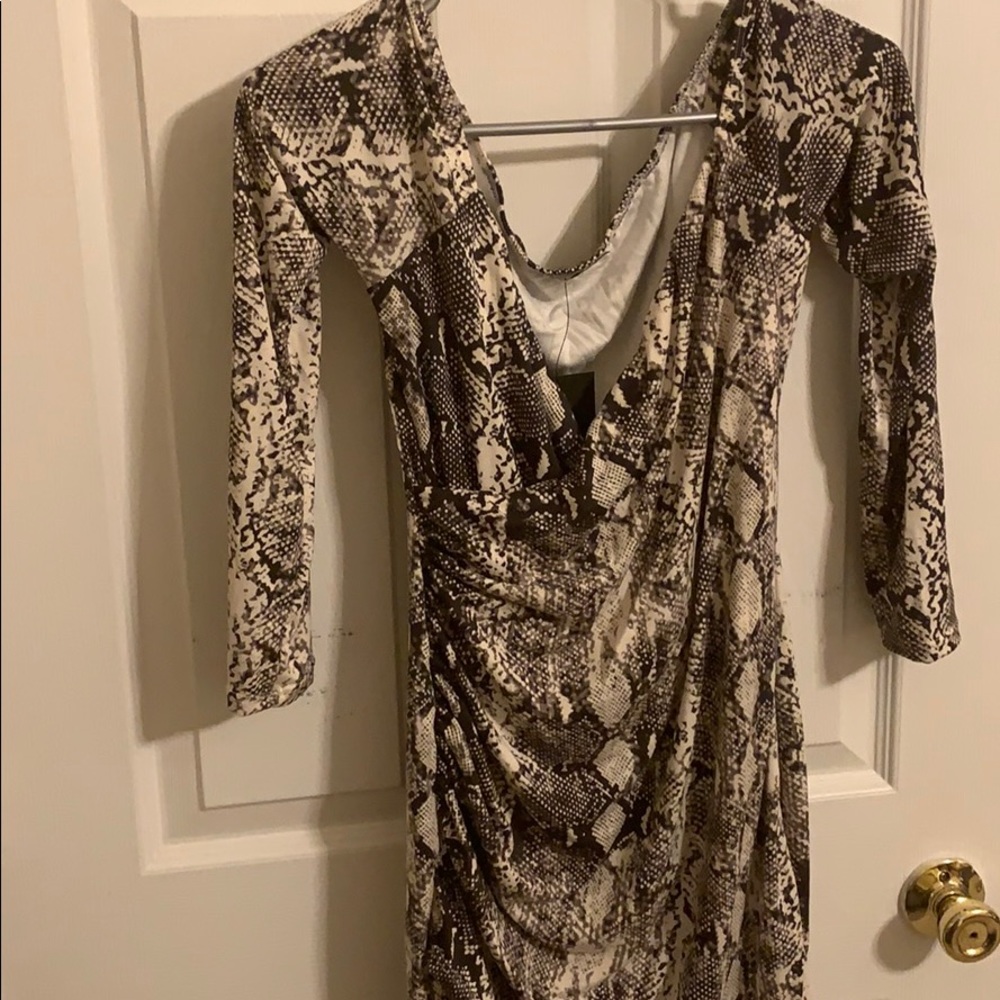 Fashion NOVA snake print dress